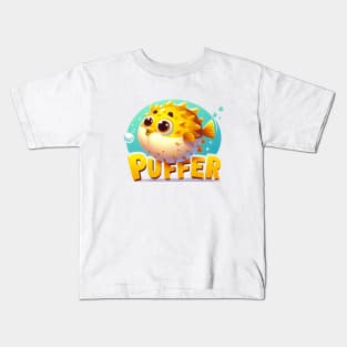 Puffer Fish Kids T-Shirt